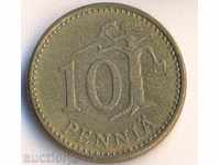 Finland 10 penny 1970