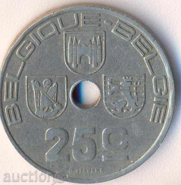 Белгия 25 сантима 1939 година