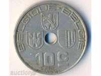 Белгия 10 сантима1938 година