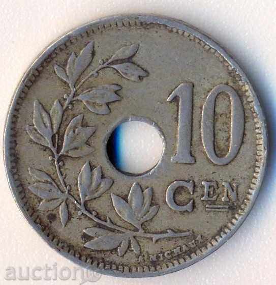 Белгия 10 сантима1922 година