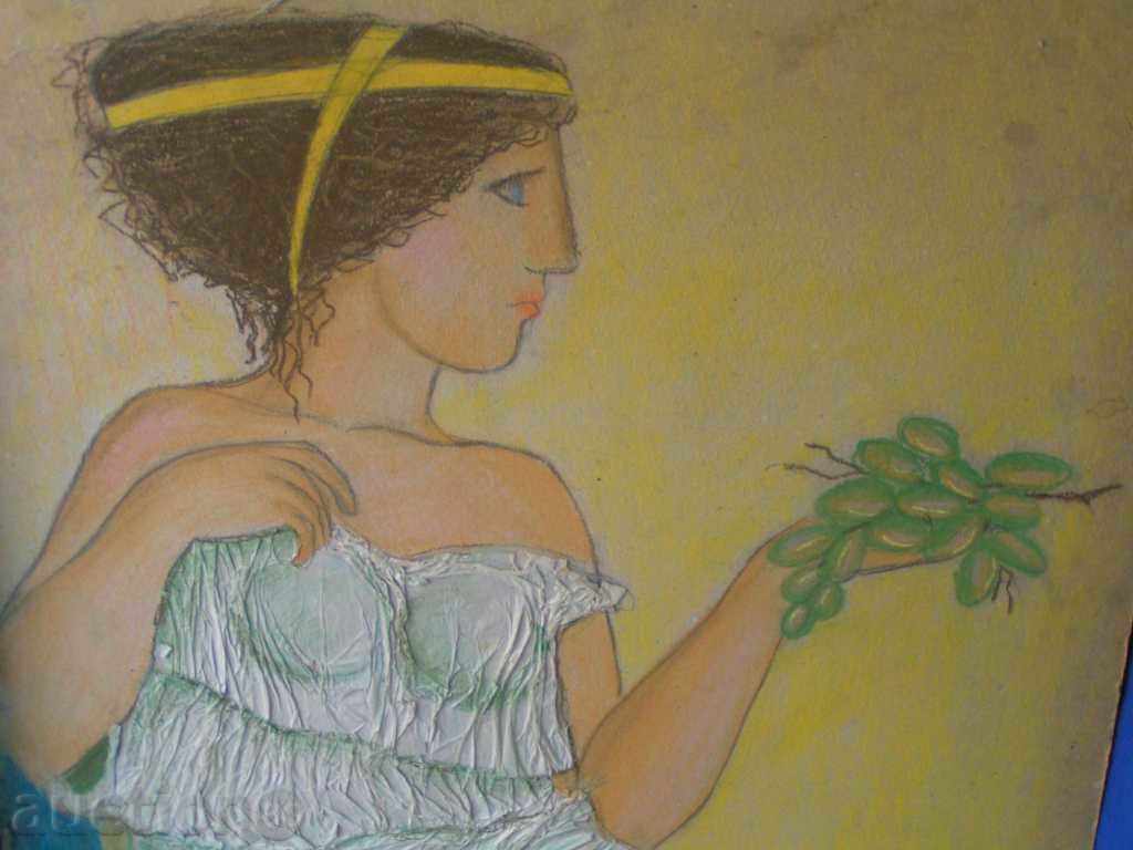 Painting PORTRAIT WOMAN WATERCOLOR with price 60.00 BGN | € 30.68 Painting PORTRAIT WOMAN WATERCOLOR with price 60.00 BGN | € 30.68