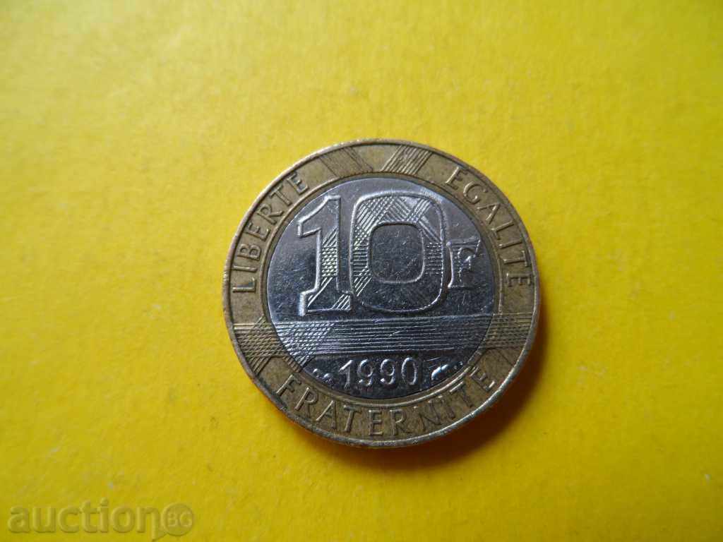 10 francs 1990 - France with price 2.00 BGN | € 1.02 10 francs 1990 - France with price 2.00 BGN | € 1.02
