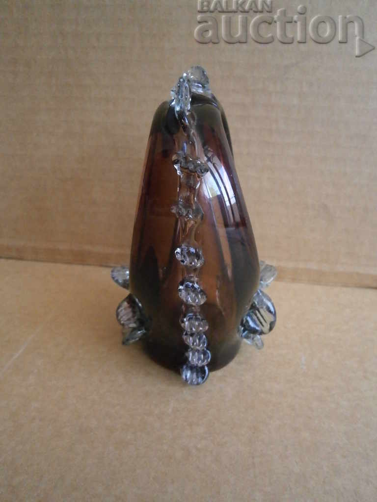 Glass basket colored glass - 5 Glass basket colored glass - 5