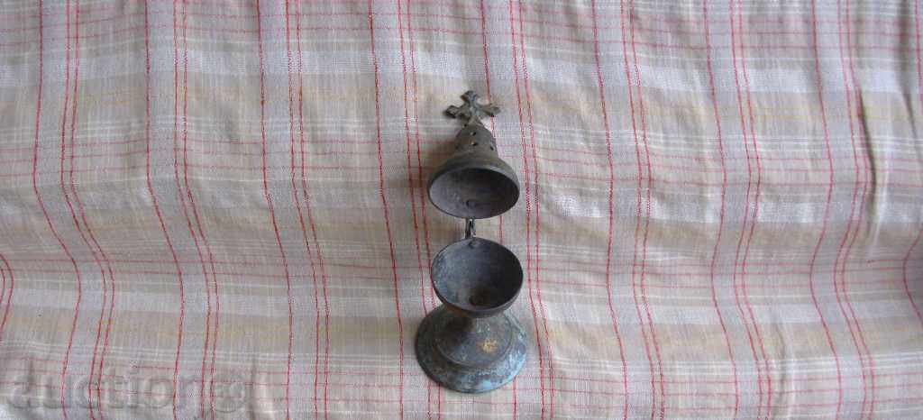 Παράδοση Παλιό χάλκινο θυμιατήρι/ θυμιατήρι/