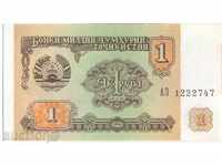Tajikistan 1 ruble 1994 year