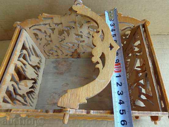 Old basket, decorative item, souvenir, decoration - 6