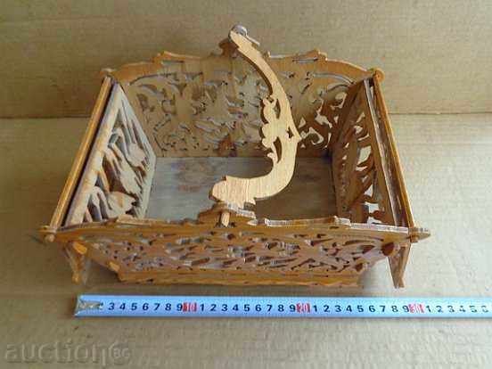 Old basket, decorative item, souvenir, decoration