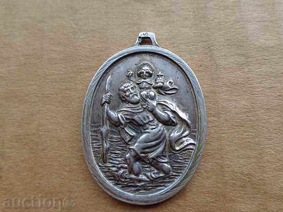 Auction  Silver medallion, jewelery, jewel