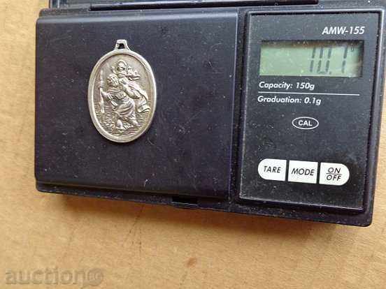 Delivery of Silver medallion, jewelery, jewel