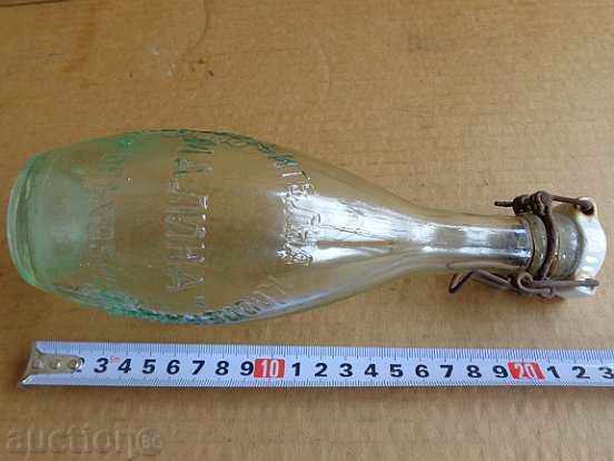 Доставка на Стара лимонадена бутилка, шише, стъкло, порцелан