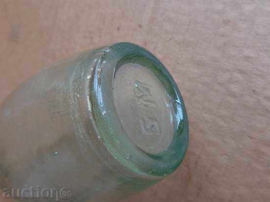 Стара лимонадена бутилка, шише, стъкло, порцелан - 6