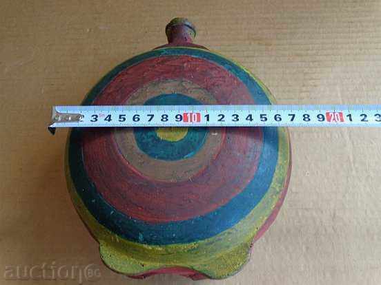 Painted cracker, wooden bucket - 5