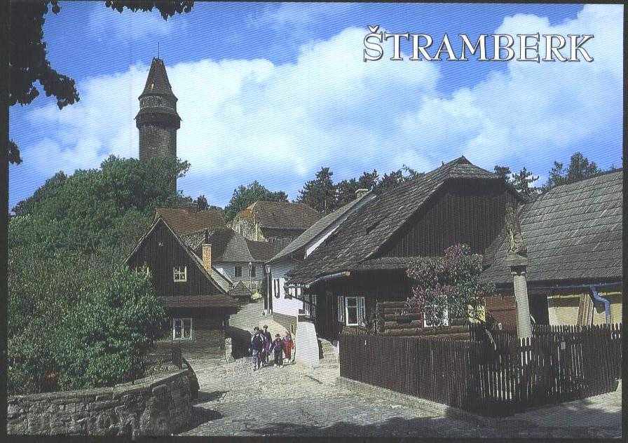 Postcard Stromberg from the Czech Republic