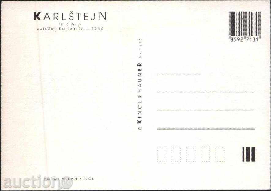 Postcard Karlshtein from the Czech Republic with price 1.50 BGN | € 0.77 Postcard Karlshtein from the Czech Republic with price 1.50 BGN | € 0.77