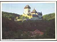 Пощенска картичка Карлщейн от Чехия