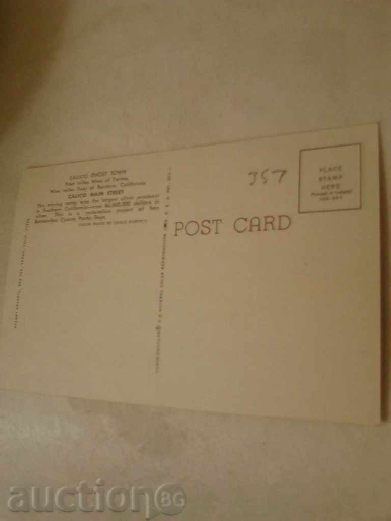 Postcard Calico Ghost Town Main Street with price 0.55 BGN | € 0.28 Postcard Calico Ghost Town Main Street with price 0.55 BGN | € 0.28