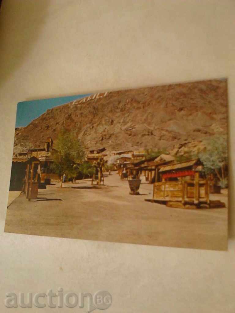 Καρτ ποστάλ Calico Ghost Town Main Street