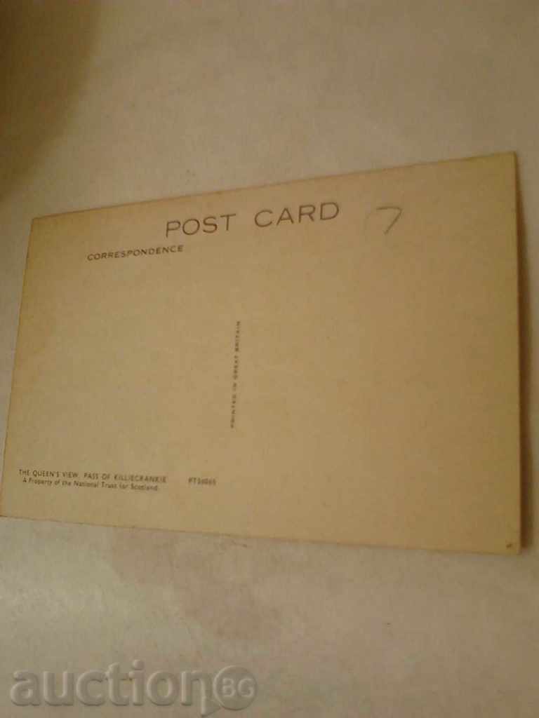 Postcard The Queen's view Pass of Killiecrankie with price 0.55 BGN | € 0.28 Postcard The Queen's view Pass of Killiecrankie with price 0.55 BGN | € 0.28