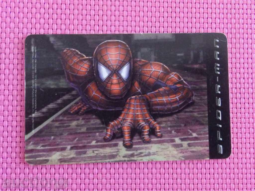 2004 phone call card - SPIDER-MAN