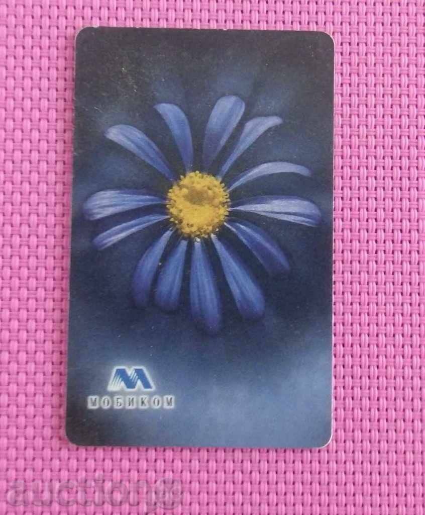 mobile phone card - Flowers