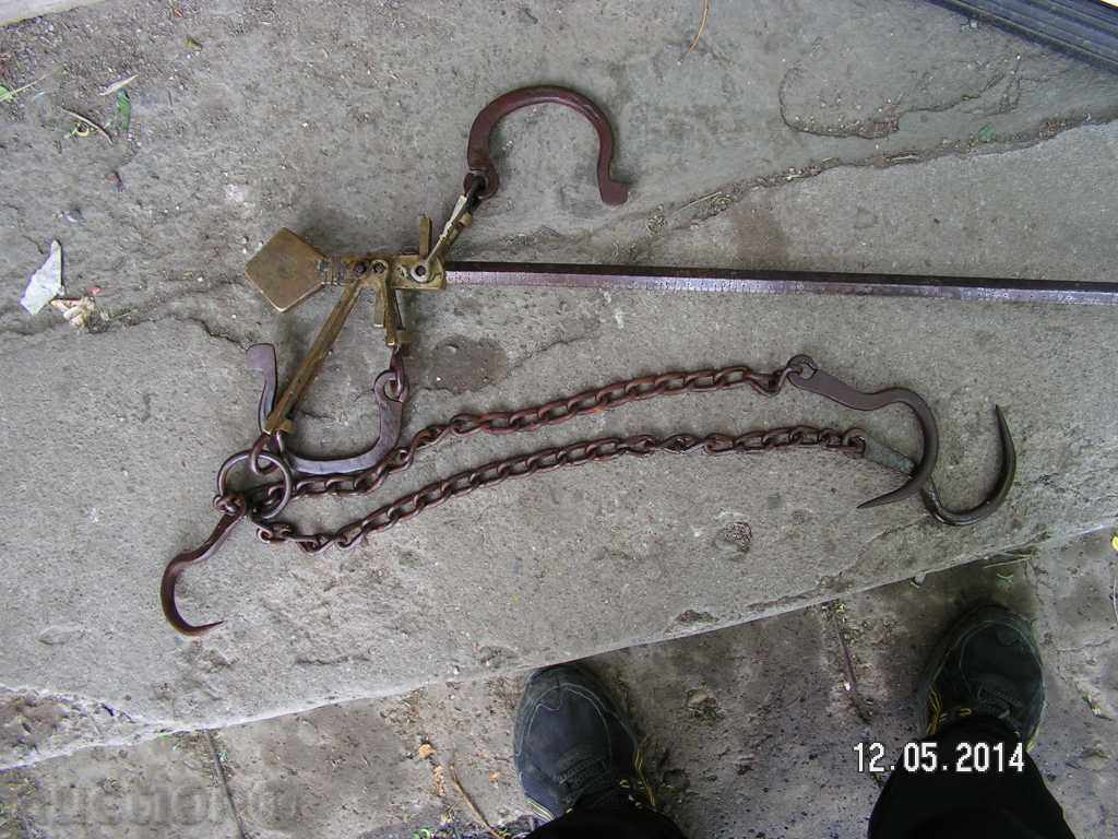 2994. STAR KANTAR 110 KG GREECE IRON BRONZE ORNAMENTS SAVE - 6 2994. STAR KANTAR 110 KG GREECE IRON BRONZE ORNAMENTS SAVE - 6