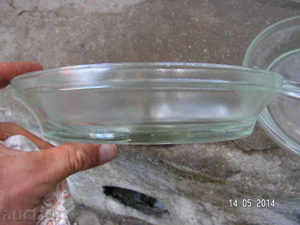 3021. SERVICE CHINES TROYKA MASSIVE GLASS ONE SINGLE WEIGHT - 5
