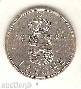 + Δανία 1 Krone 1985