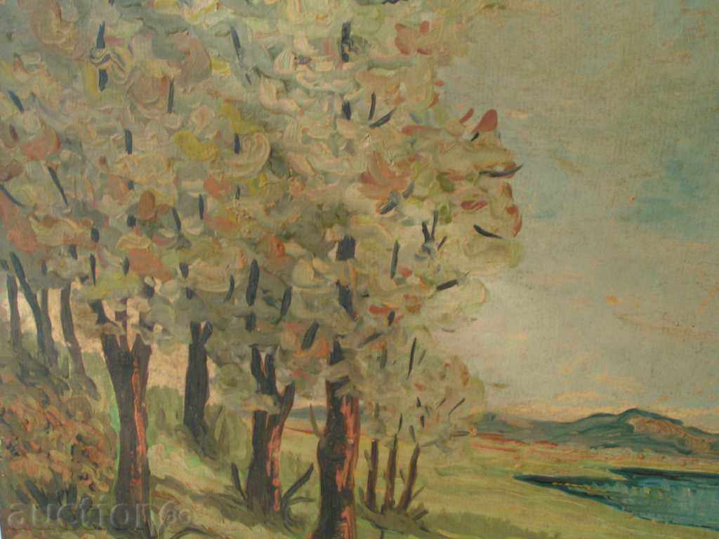 Auction Landscape "Lake" oil paintings / M.Mikhailov Auction Landscape "Lake" oil paintings / M.Mikhailov