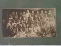 Imaginea veche a unei clase de școală