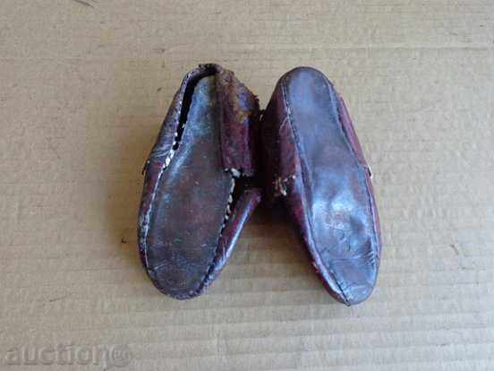 Δημοπρασία Παλιά παιδικά δερμάτινα υποδήματα, kalevri, παπούτσια