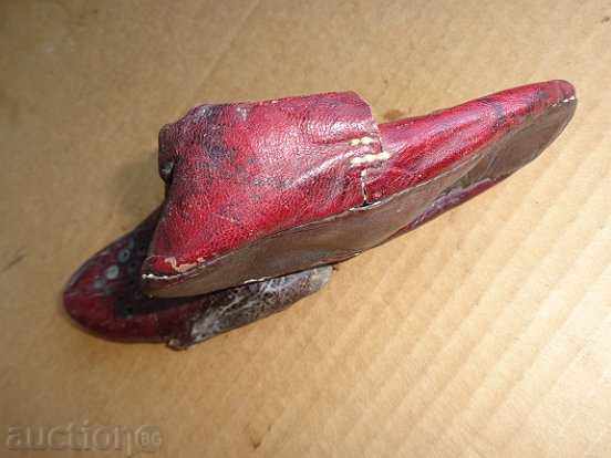 Παλιά παιδικά δερμάτινα υποδήματα, kalevri, παπούτσια - 5