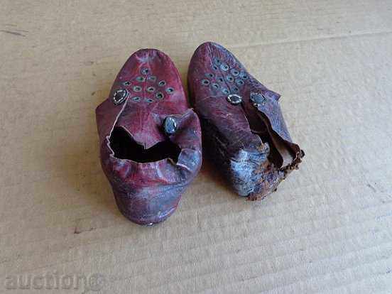 Παλιά παιδικά δερμάτινα υποδήματα, kalevri, παπούτσια - 6