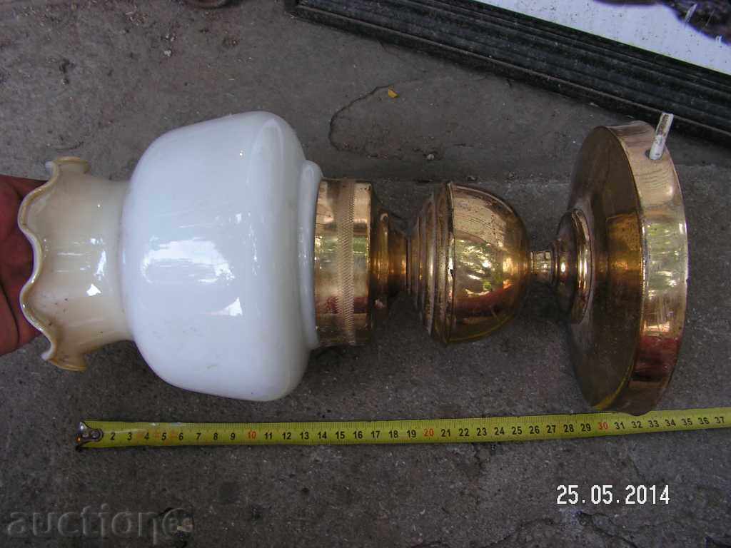 3130. RETRO NIGHT LAMP BRONZE GLASS QUARTZ TUIDA with price 18.00 BGN | € 9.20 3130. RETRO NIGHT LAMP BRONZE GLASS QUARTZ TUIDA with price 18.00 BGN | € 9.20