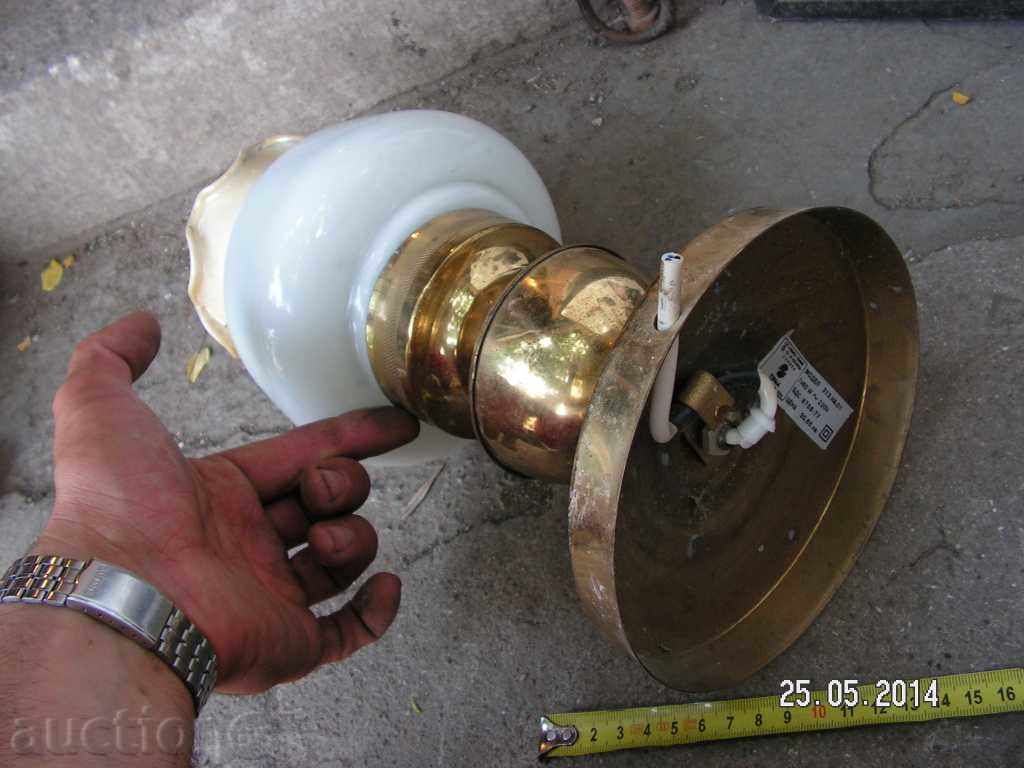 Auction 3130. RETRO NIGHT LAMP BRONZE GLASS QUARTZ TUIDA Auction 3130. RETRO NIGHT LAMP BRONZE GLASS QUARTZ TUIDA