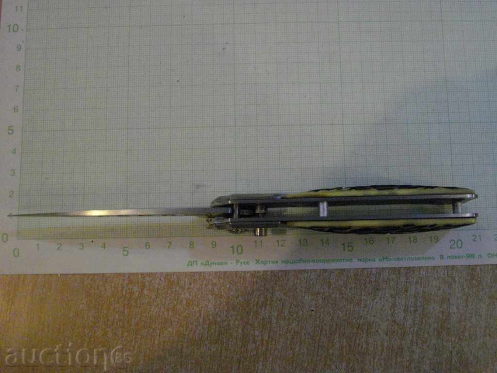 Delivery of Knife folding semi-automatic Delivery of Knife folding semi-automatic