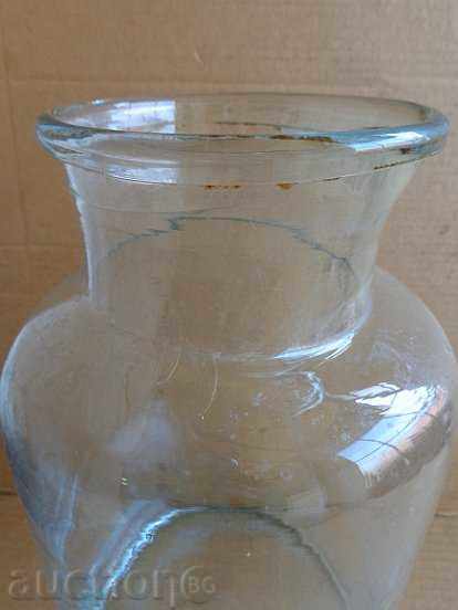 An old hand-blown jar, a bottle, a tamarind, glass - 6 An old hand-blown jar, a bottle, a tamarind, glass - 6