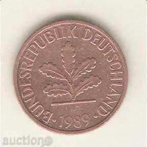 ГФР 2 пфенига 1989 F with price 0.40 BGN | € 0.20 ГФР 2 пфенига 1989 F with price 0.40 BGN | € 0.20