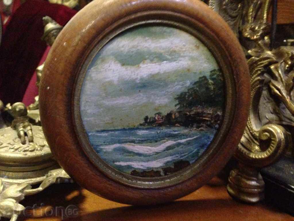 Auction Old Sea by a Russian author - unsigned Auction Old Sea by a Russian author - unsigned