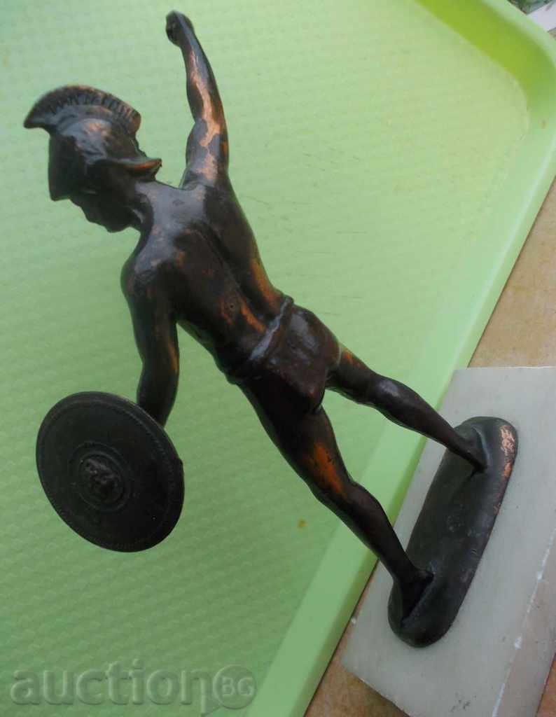 Δημοπρασία Χαλκός - αγαλματίδιο - Spartan