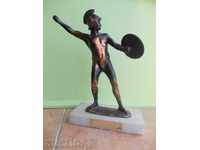 Copper - statuette - Spartan