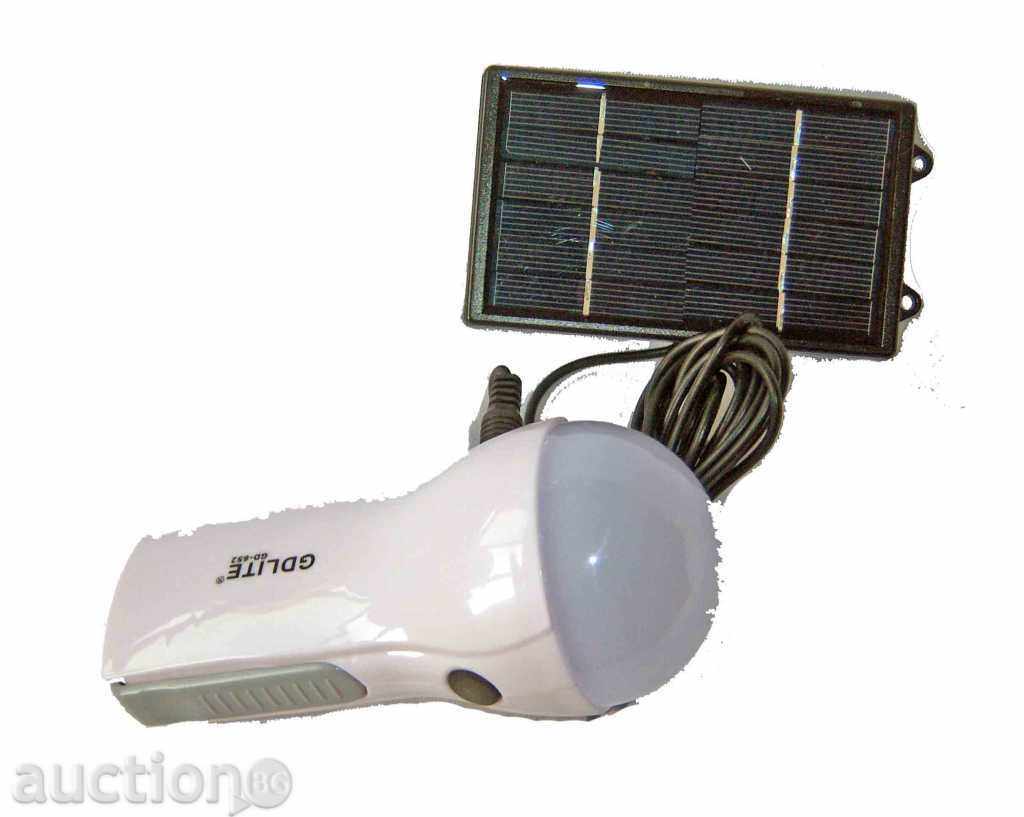 Delivery of Solar LED Lamp GD-652