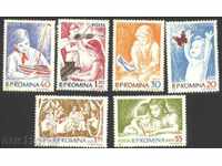 Чисти марки Деца, Пионери 1962 от Румъния