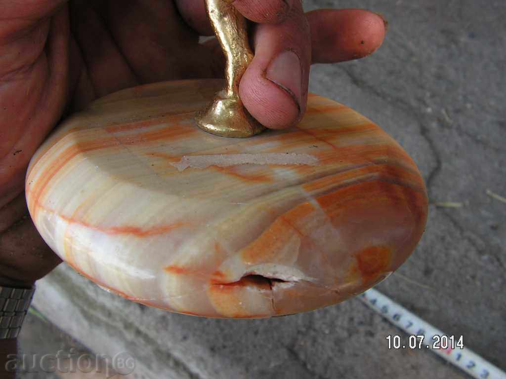 3467. MARBLE AND BRONZE - 6 3467. MARBLE AND BRONZE - 6