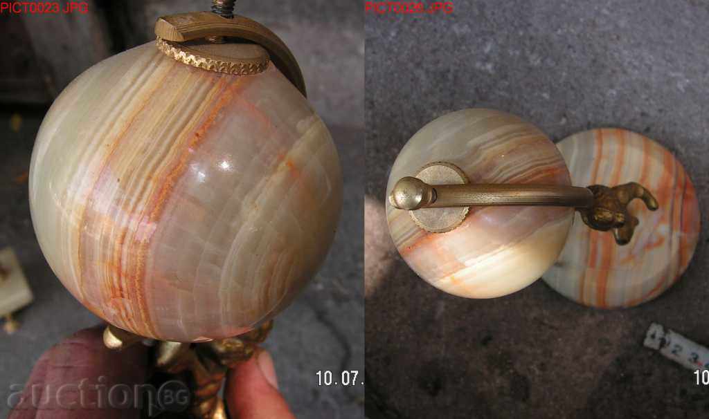 3467. MARBLE AND BRONZE - 7 3467. MARBLE AND BRONZE - 7