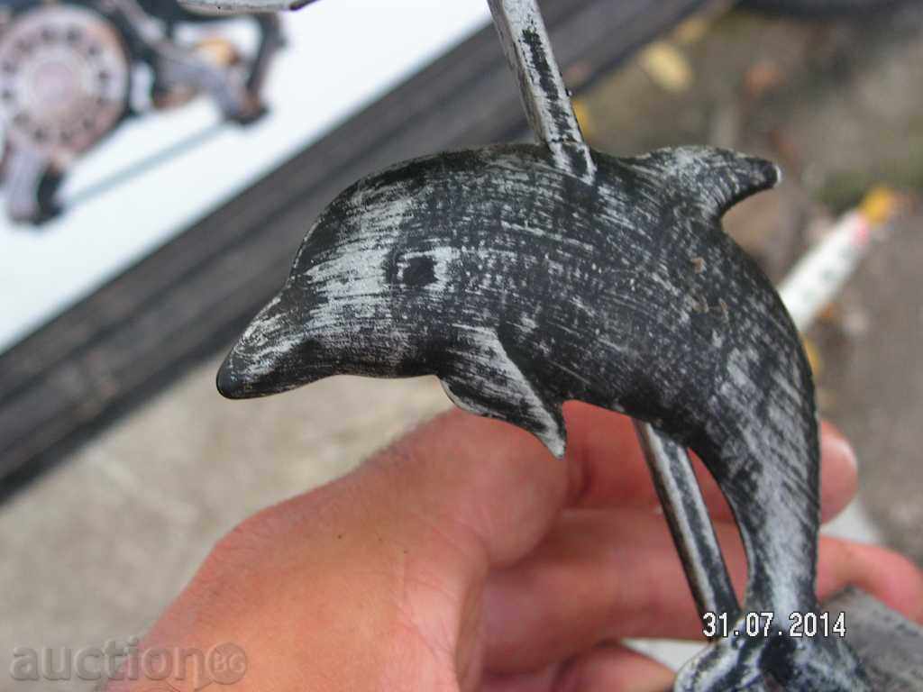 Livrarea 3547. Sfeșnic METAL DOLPHIN Livrarea 3547. Sfeșnic METAL DOLPHIN