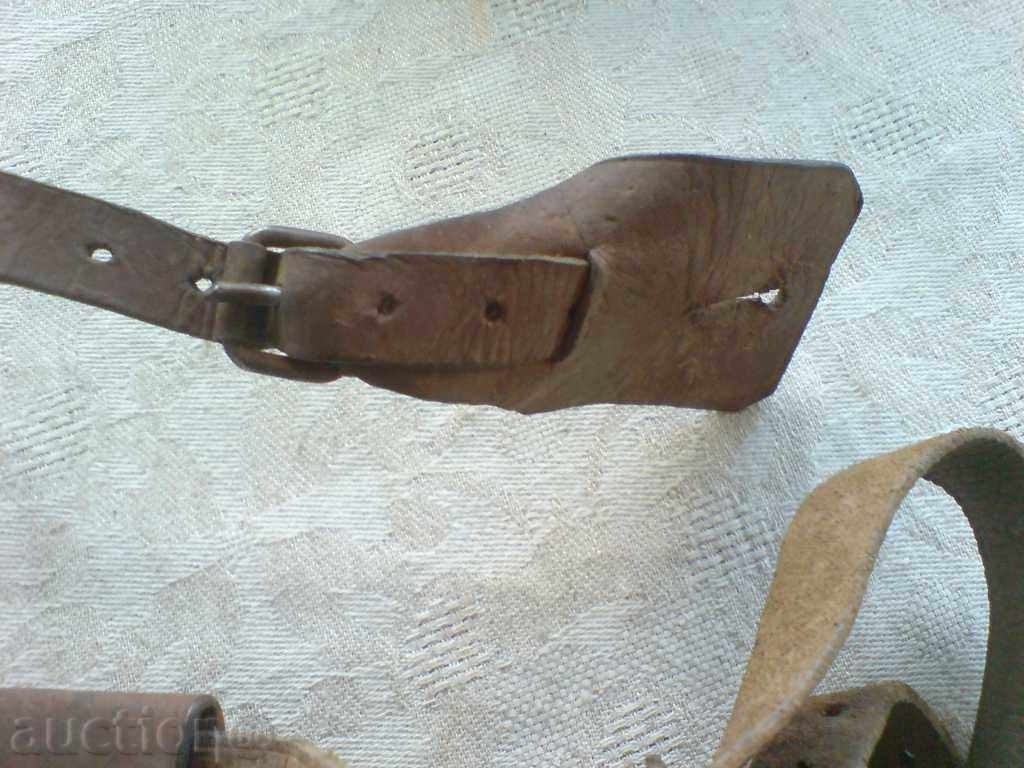 Auction Some leathery braces, go, straps or God knows what Auction Some leathery braces, go, straps or God knows what
