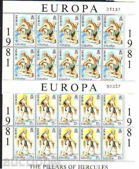 Γιβραλτάρ 1981 ** Ευρώπη-CEPT