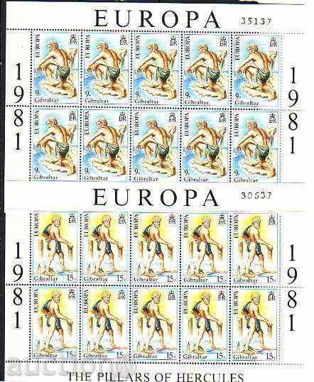 Γιβραλτάρ 1981 ** Ευρώπη-CEPT