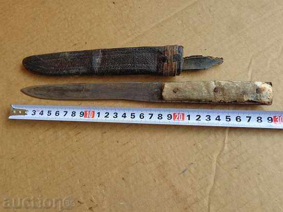 Delivery of Shepherd's knife with horned knives and leather jug, dagger Delivery of Shepherd's knife with horned knives and leather jug, dagger