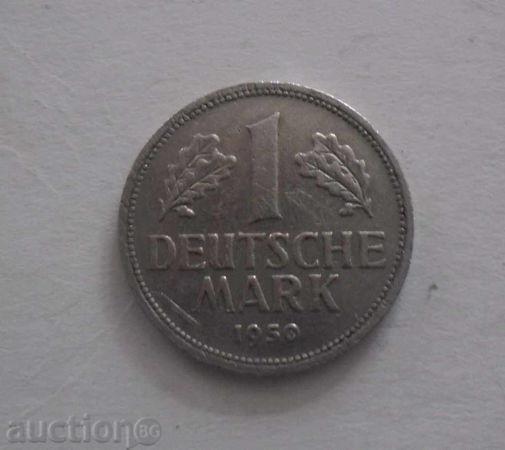 GERMANIA - 1 Mark - 1950 - D